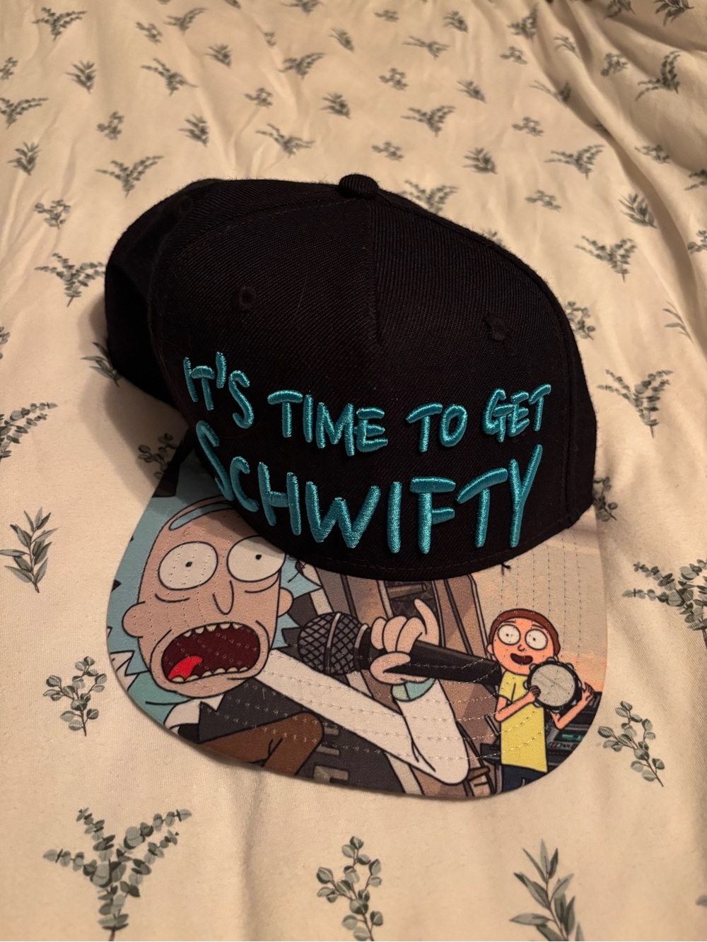 Rick and Morty time to get schwifty snap back